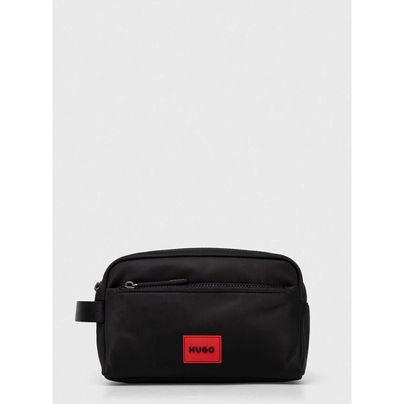Kozmetická taška HUGO čierna farba, 50503702