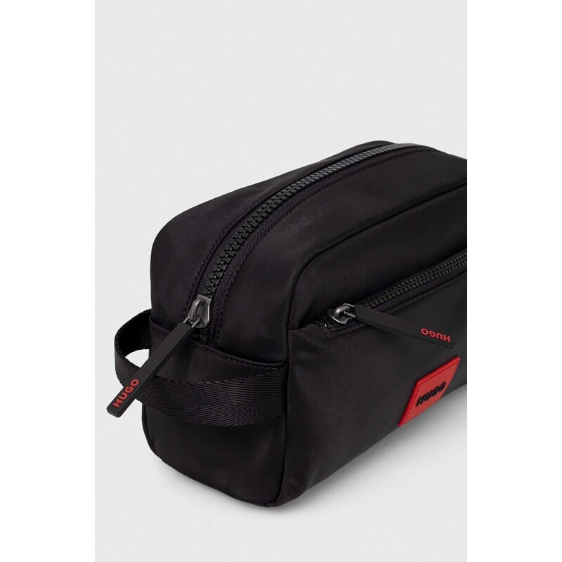 Kozmetická taška HUGO čierna farba, 50503702