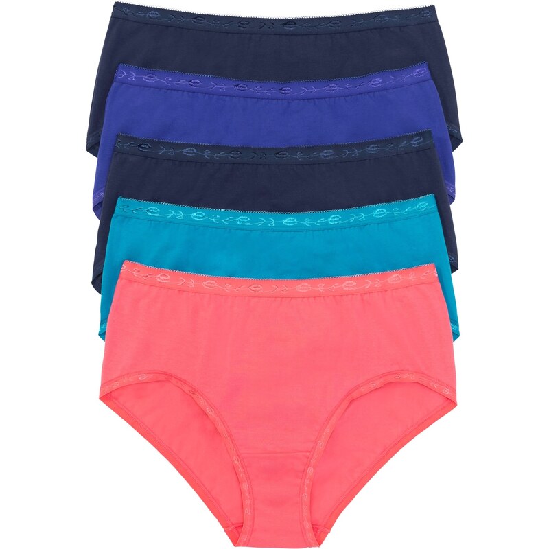 bonprix Maxi nohavičky (5 ks), farba modrá 44742309