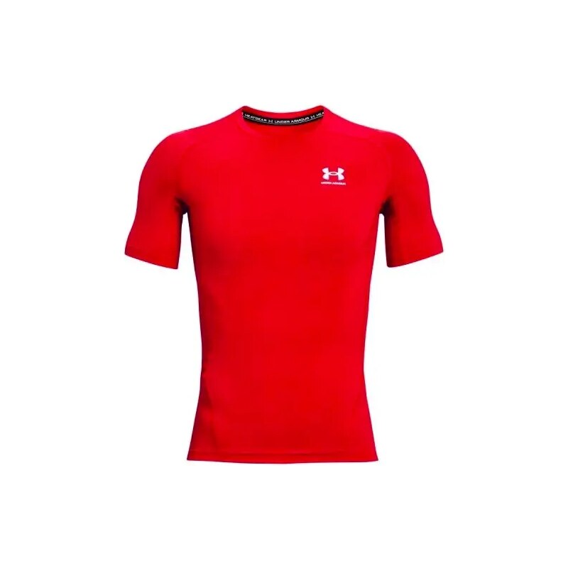 Pánske tričko Under Armour HG Armour Comp SS-RED XL
