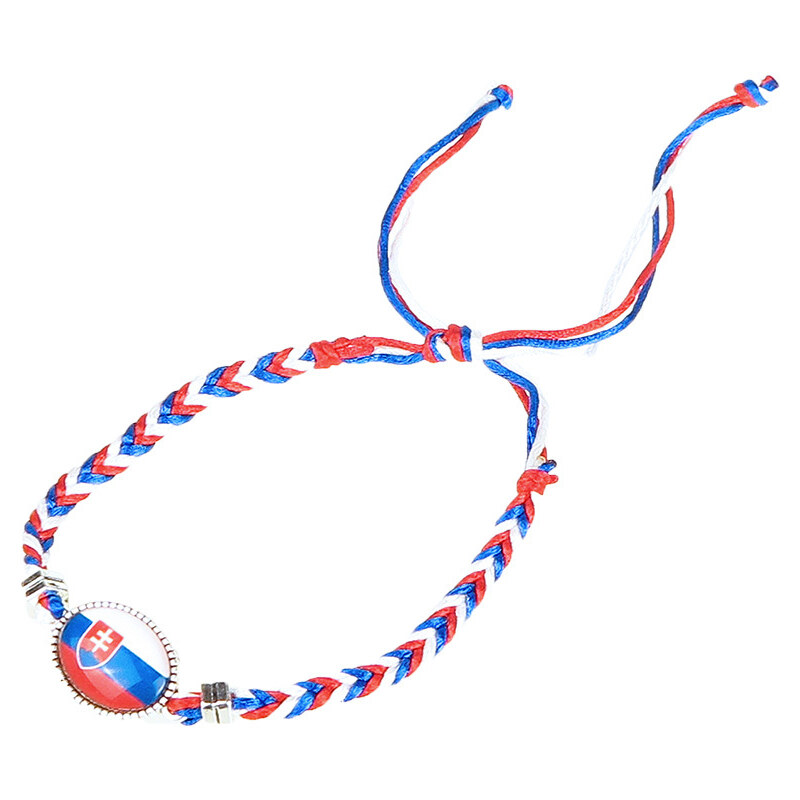 Pletený náramok Slovakia 45042233