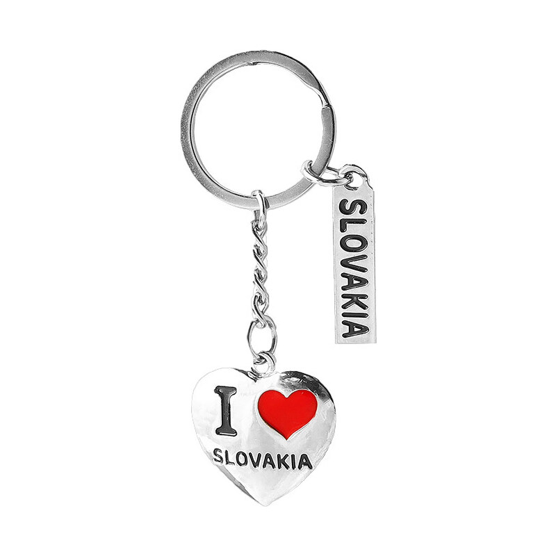 Kľúčenka Slovakia Srdiečka 45042231