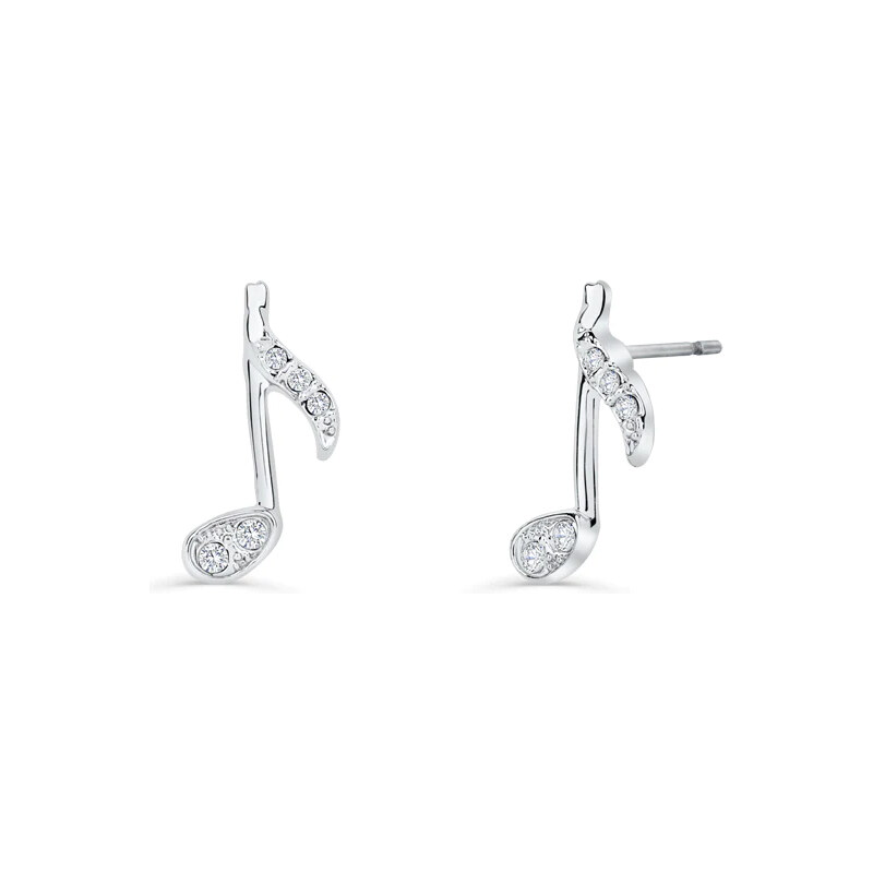 CRYSTalp Originálne kôstkové náušnice Noty 4364.CRY.R 66581208