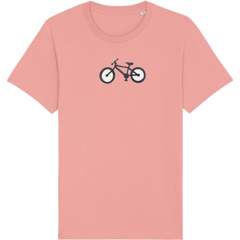 Fusakle Tričko Pískacie bicykel ružové