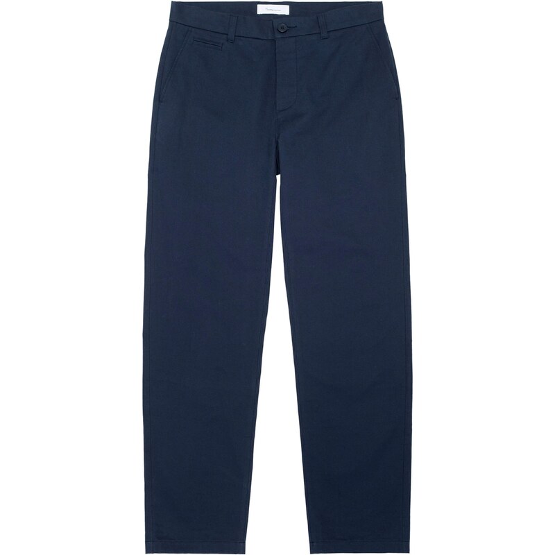 KnowledgeCotton Apparel Chino nohavice Chuk tmavomodrá 52581693
