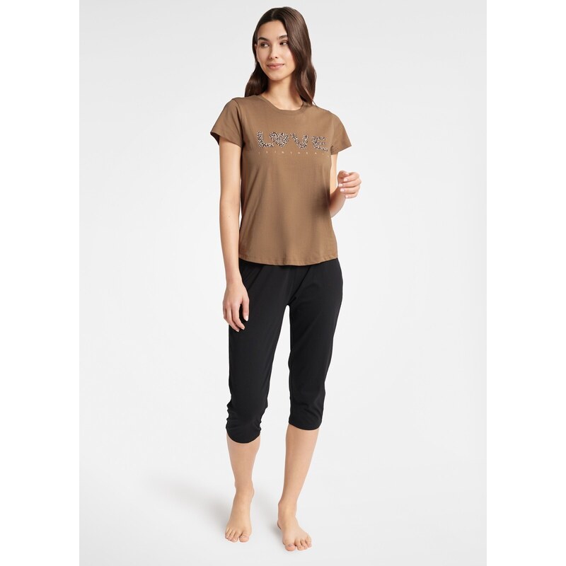 Henderson Dámske pyžamo Boutique | hnedá 40615 45067638