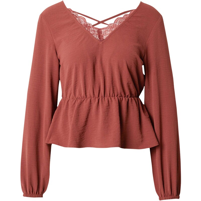 ABOUT YOU Blúzka Ivana Blouse hnedá 54257016