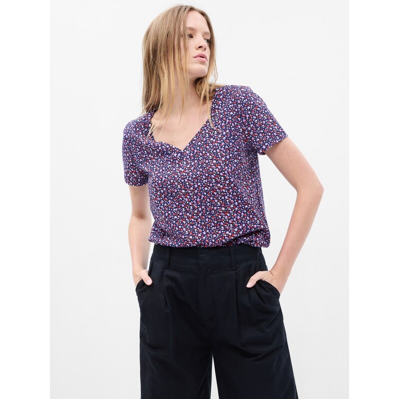 GAP Dámske Bavlnené tričko Vintage 740140-63 66267809