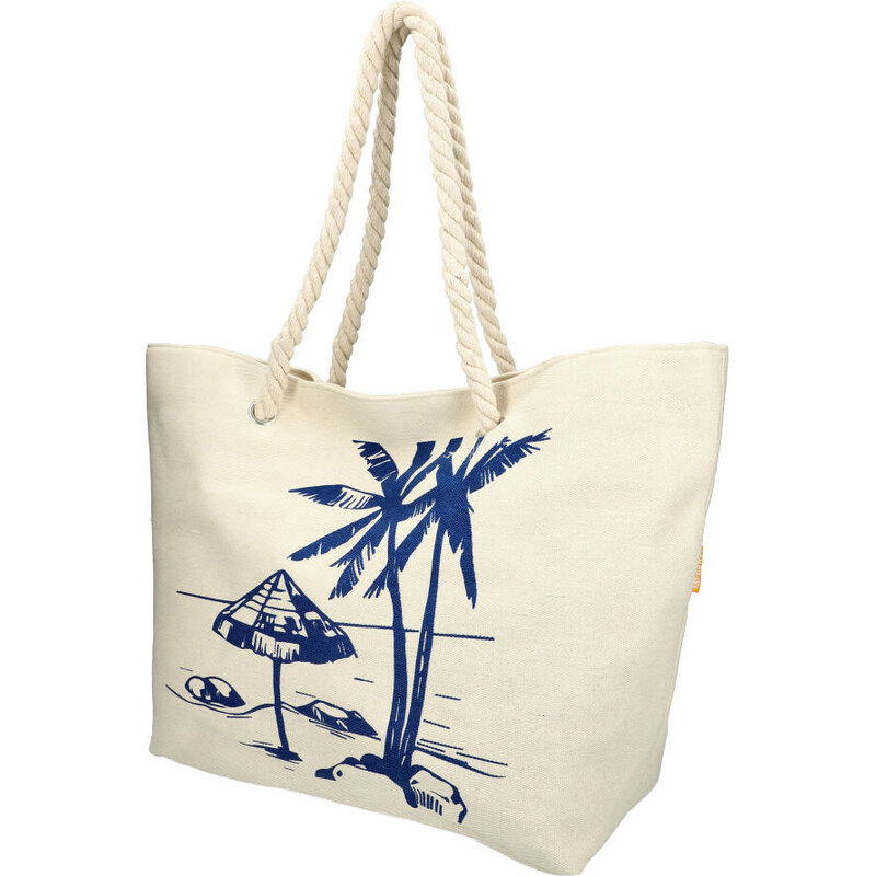 Benzi Veľká béžová plážová taška cez rameno BZ5490-4 M1 45099676