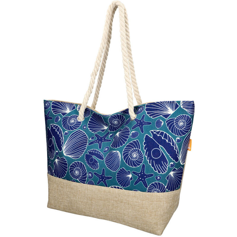 Benzi Veľká tmavo modrá plážová taška cez rameno BZ5697-2 45099680