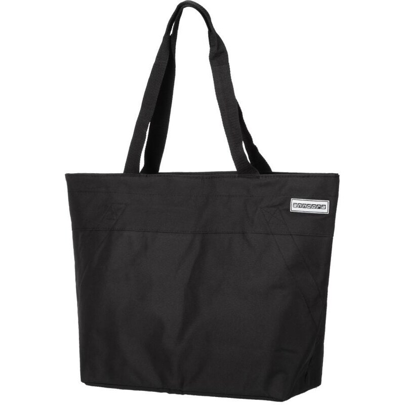anndora Nákupná taška 17 litrov — čierna