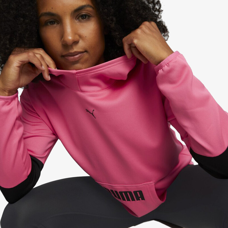 Puma TRAIN ALL DAY HOODIE SUNSET PINK M 44421600