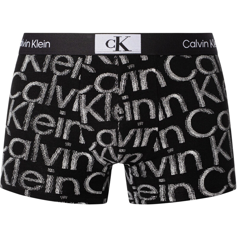 Pánske boxerky NB3403A GND čiernobiele - Calvin Klein 49765463