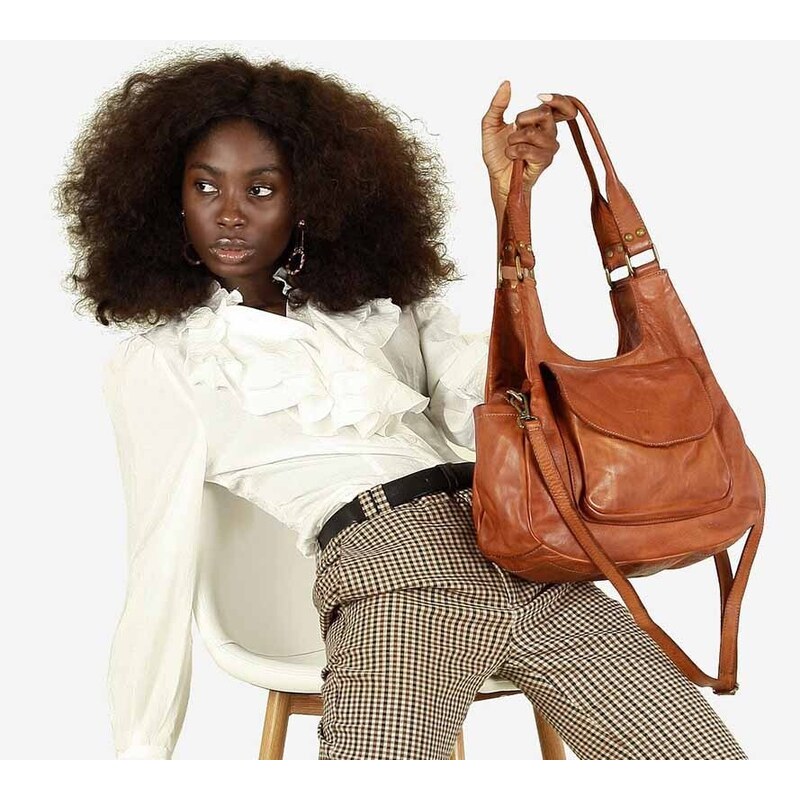 Marco Mazzini handmade MARCO MAZZINI Kožená kabelka na rameno handmade 45104068