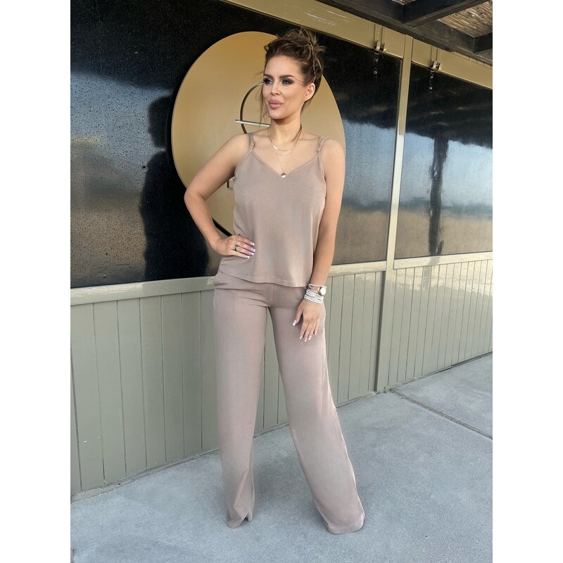 Pants brown Och Bella BE-AZ100.brown 64626670