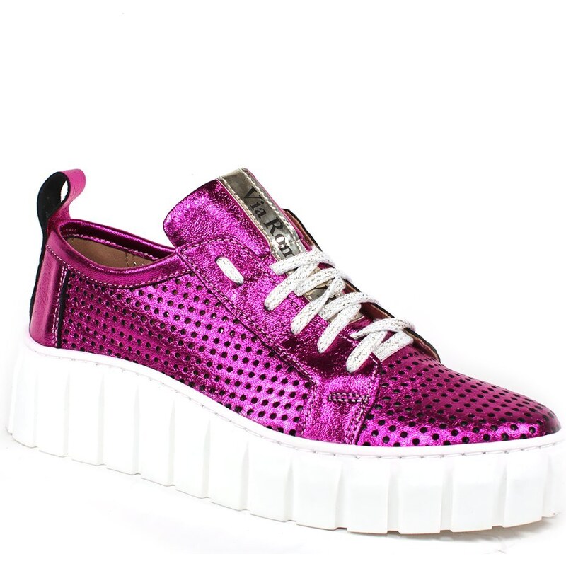 GLS Kožené tenisky na hrubej podrážke 45131760