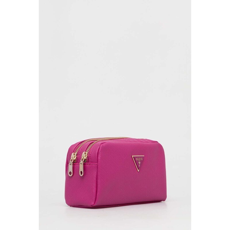 Kozmetická taška Guess ružová farba, PW1576 P3373