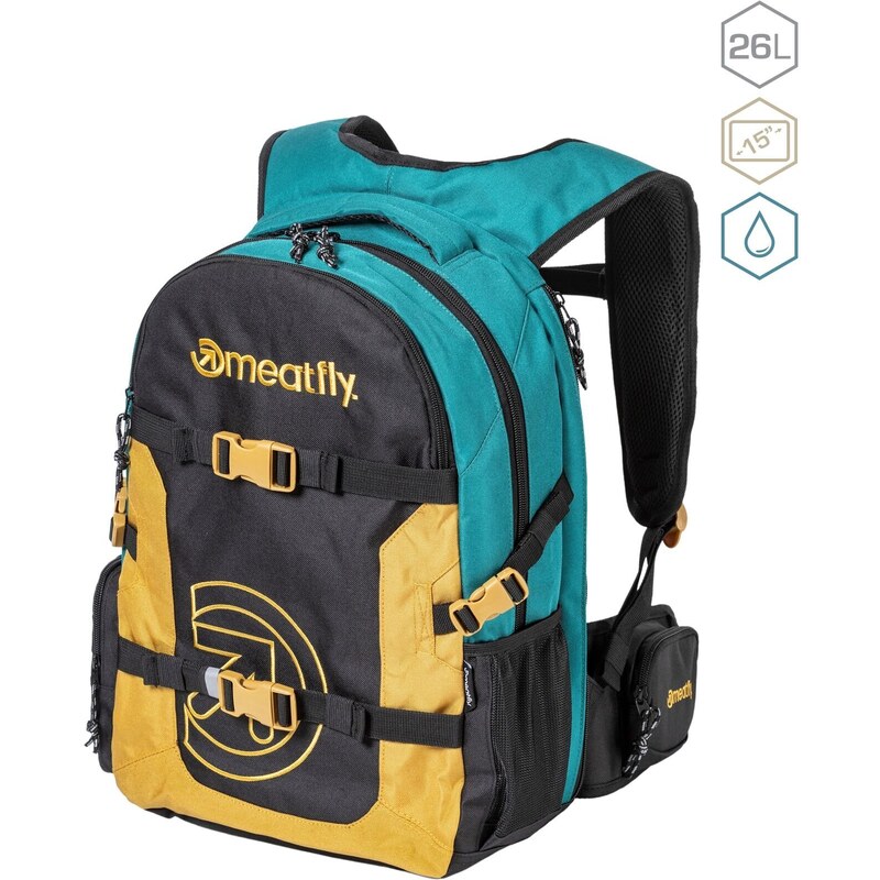 Meatfly Ramble - Dark Jade/Camel - 26 L 60776325