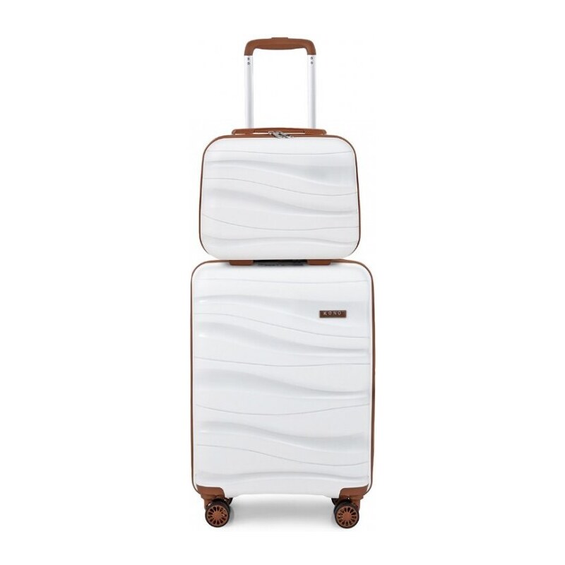 Konofactory Biela príručná taška na kufor “Universal“ - veľ. S