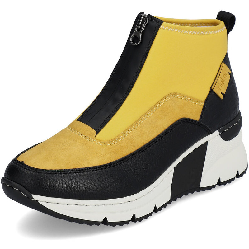 Členková obuv Rieker N6352-68 žltá