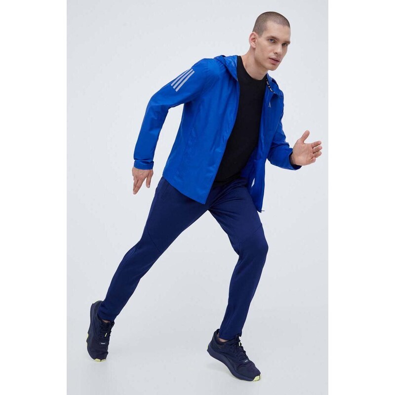 Tréningové nohavice adidas Performance Game and Go tmavomodrá farba, jednofarebné