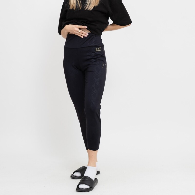 EA7 Emporio Armani LEGGINGS BLACK PYTHON 45171314