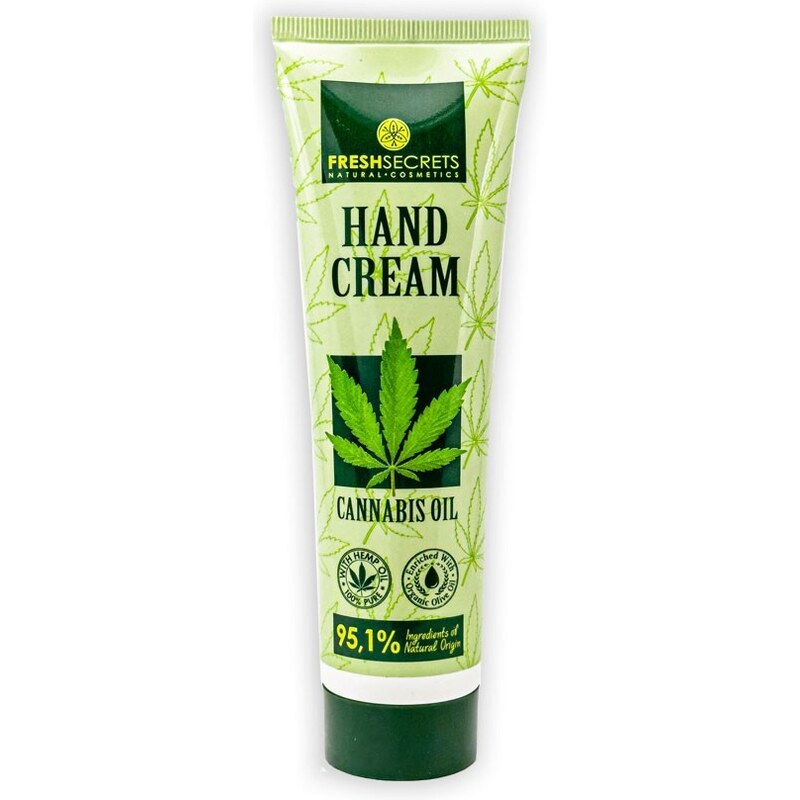 Fresh Secrets - Madis Madis Fresh Secrets Hand cream with Cannabis - Krém na ruky si výťažkom z konope 100 ml