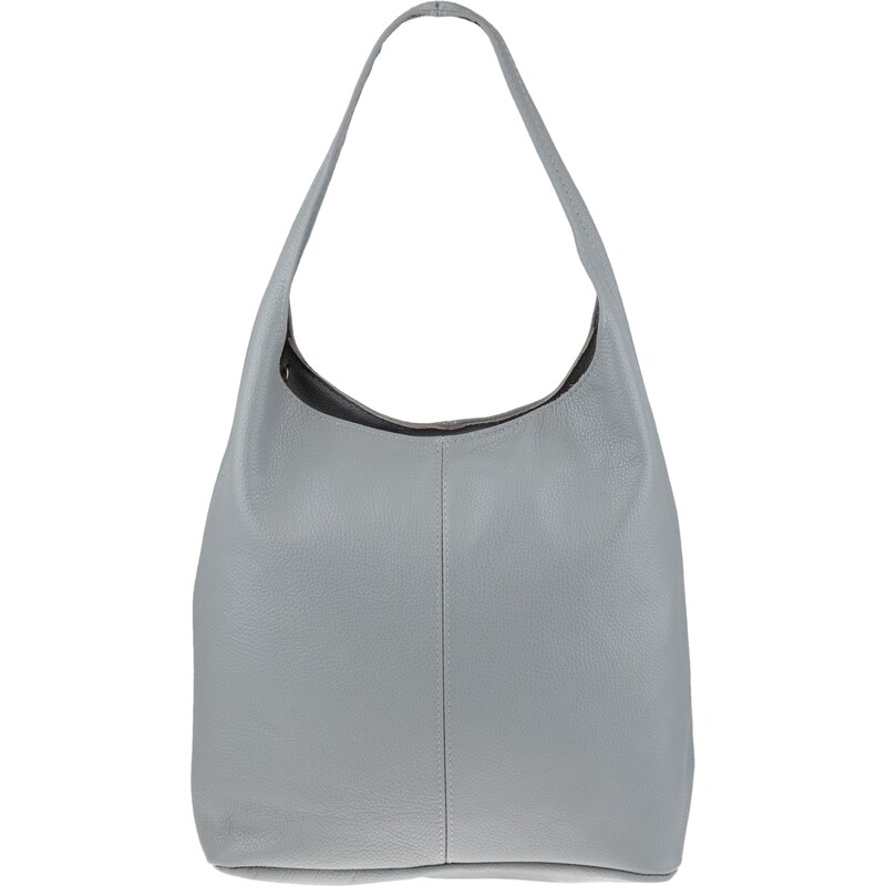 Sivá kožená talianska kabelka Camila Grigia NovaKabelka.sk 45179079
