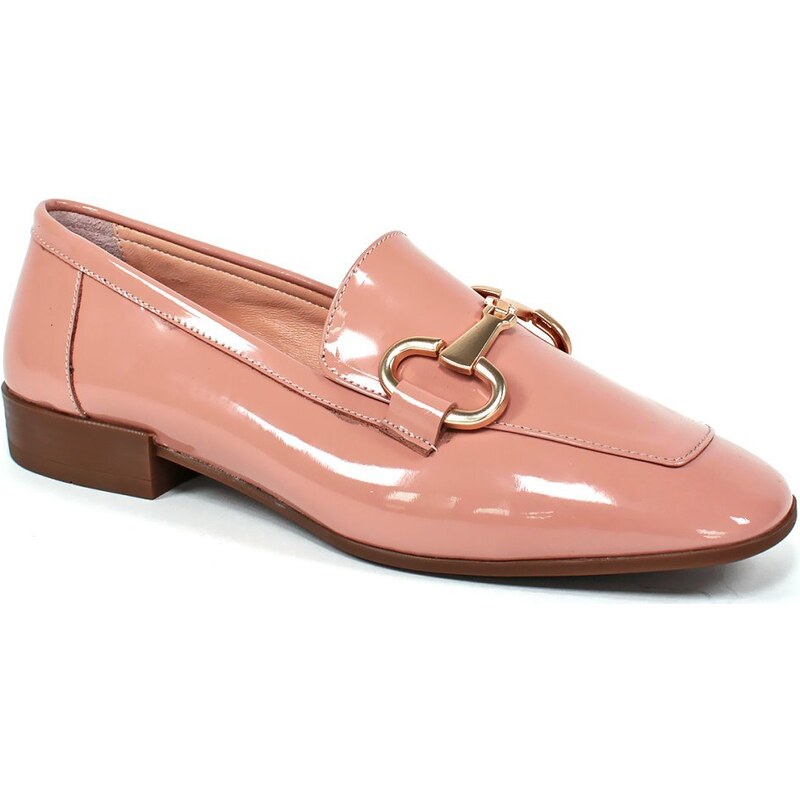 Secretshoes Elegantné poltopánky z lakovanej kože 45243893