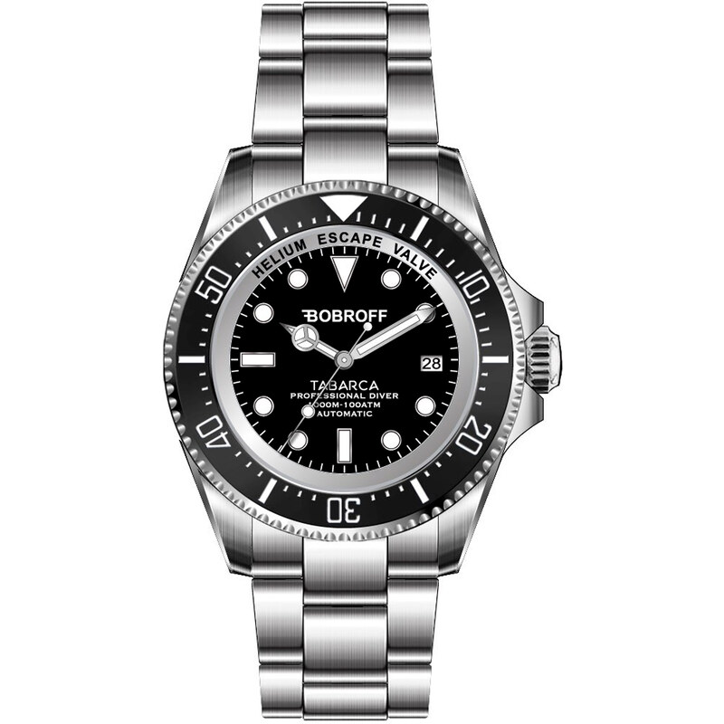 PÁNSKE HODINKY BOBROFF BF001 (44MM) 64879551