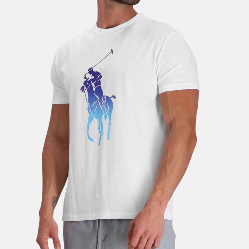 Pánské bílé triko Ralph Lauren 55502 45251690