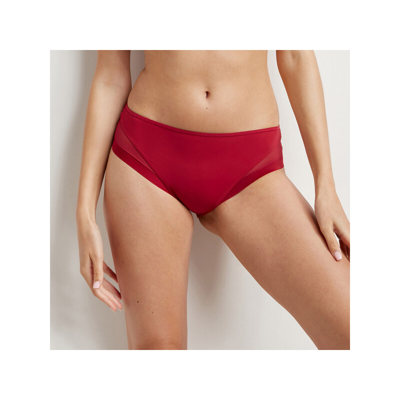 DIM GENEROUS CLASSIC SLIP - Dámske nohavičky - tmavo červená 50519107