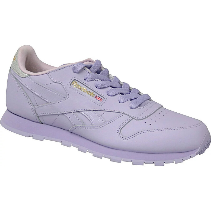 Fialové detské tenisky REEBOK Classic Leather Metallic BD5543 1851460