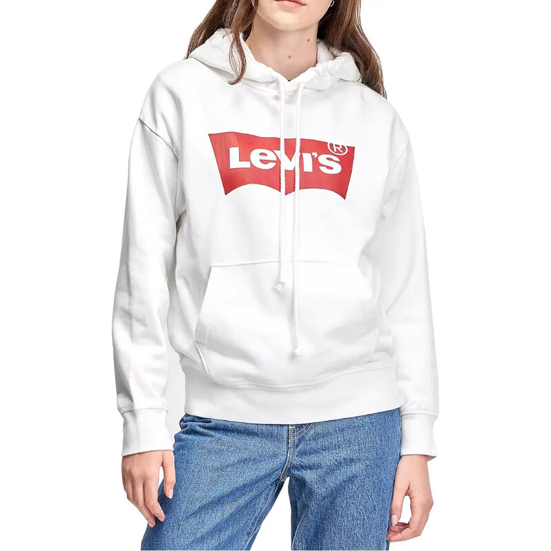 Biela mikina Levis Graphic Standard Hoodie 184870024 29265405
