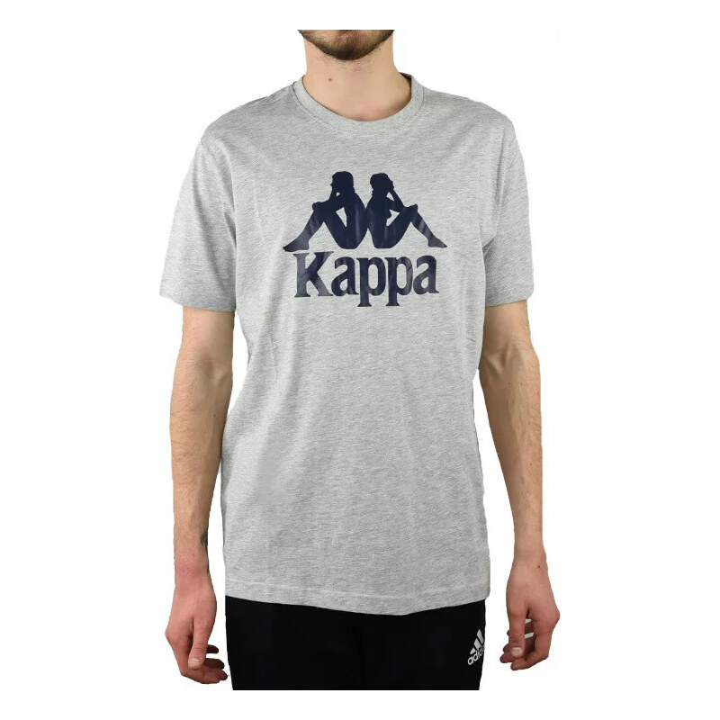 Sivé tričko Kappa Caspar T-Shirt 303910-15-4101M 66145802