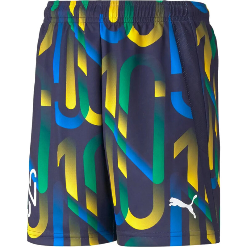 Farebné chlapčenské šortky Puma Neymar Jr Future Printed Short 605541 29024900