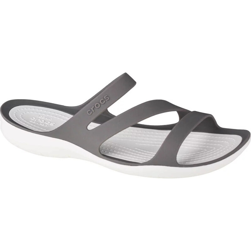 Sivé dámske nazuváky Crocs W Swiftwater Sandals 203998-06X 24040264
