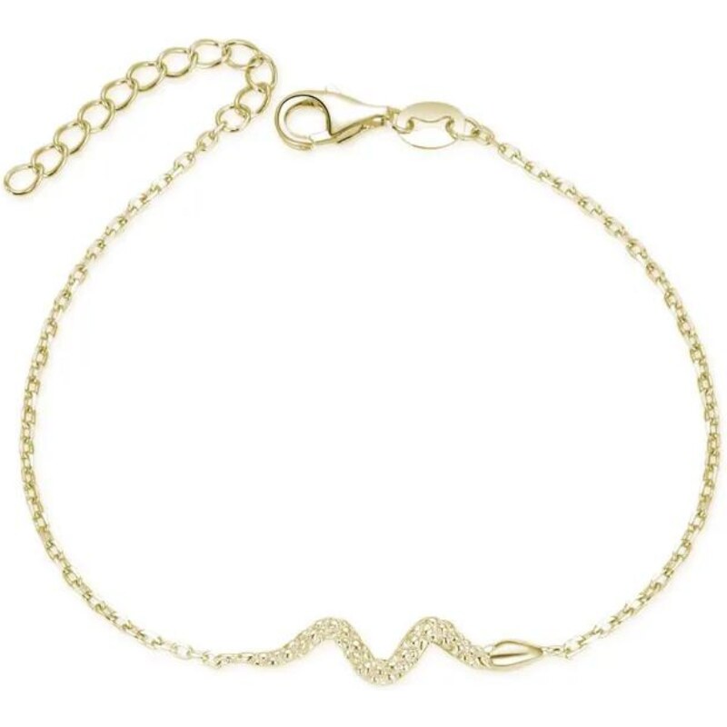 Olivie Strieborný náramok HAD GOLD 7718 45375809