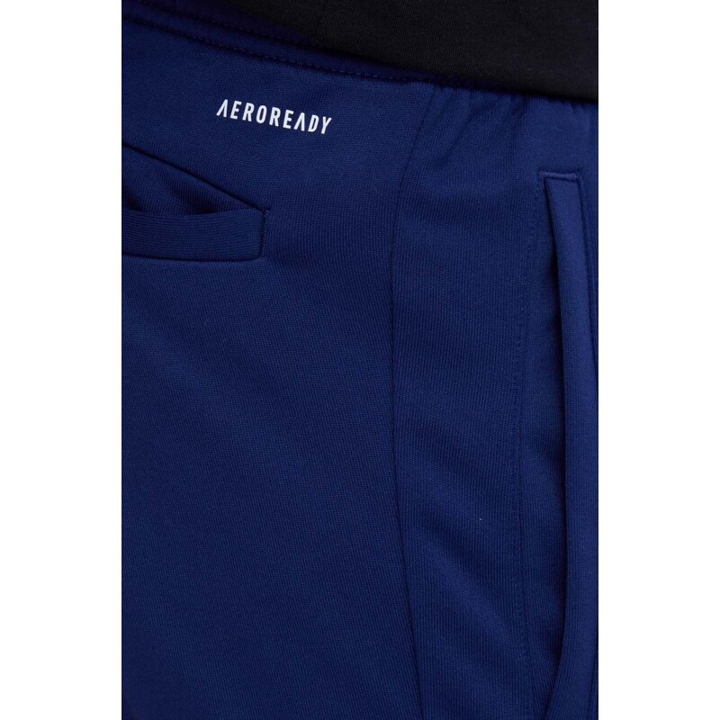 Tréningové nohavice adidas Performance Game and Go tmavomodrá farba, jednofarebné