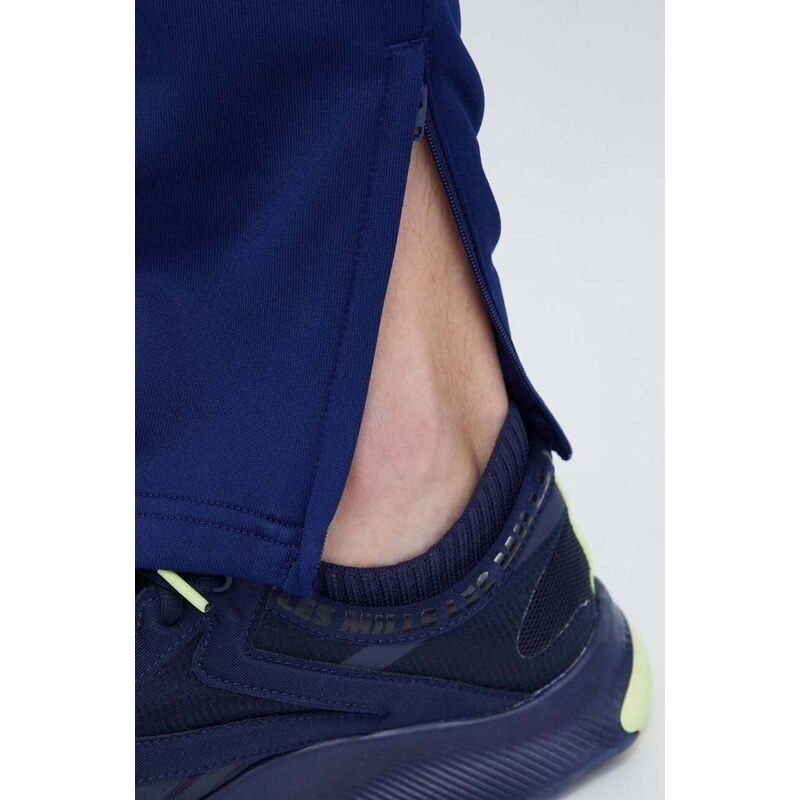 Tréningové nohavice adidas Performance Game and Go tmavomodrá farba, jednofarebné