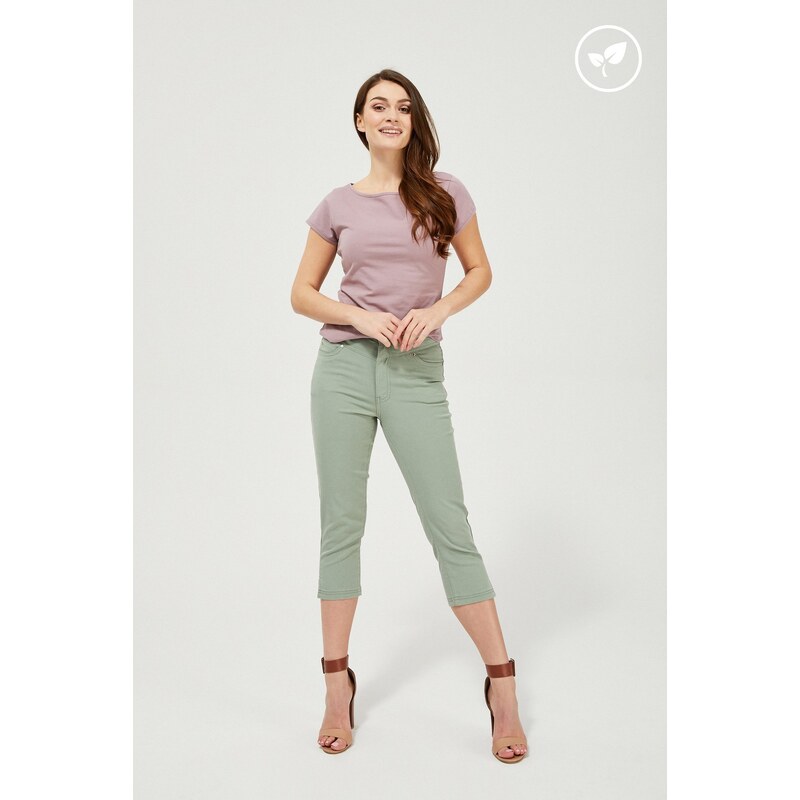 Marisse Lyocell Capri Pants L-Sp-3407 L.Olive 50510706