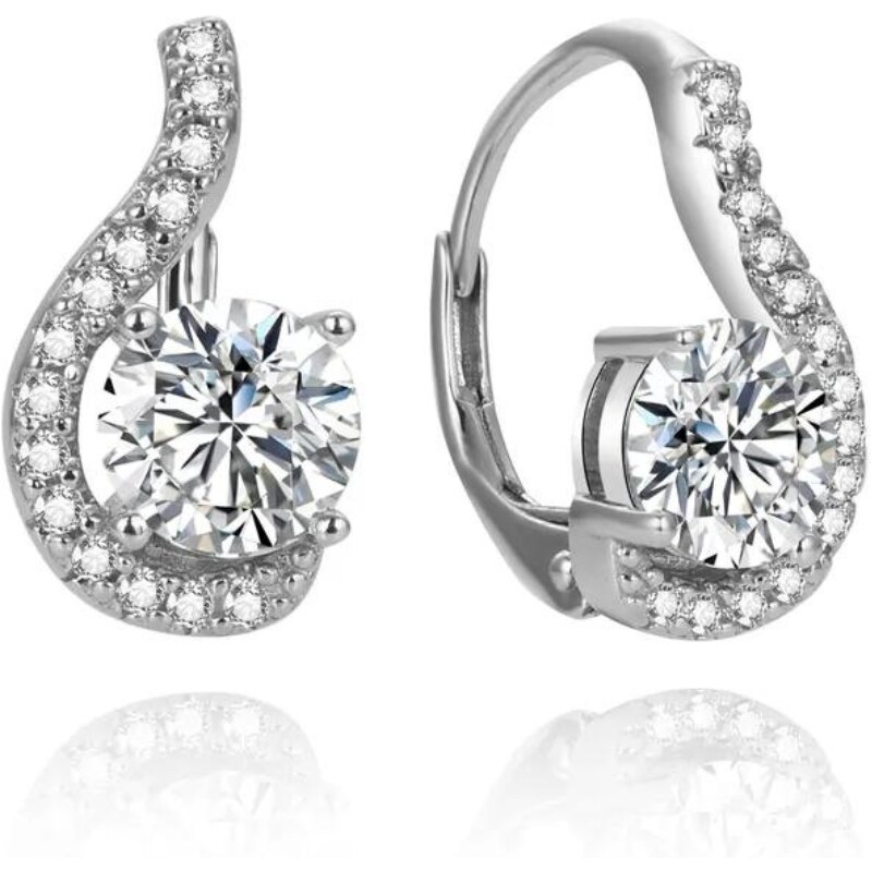 Olivie Romantické strieborné náušnice 7722 45375813