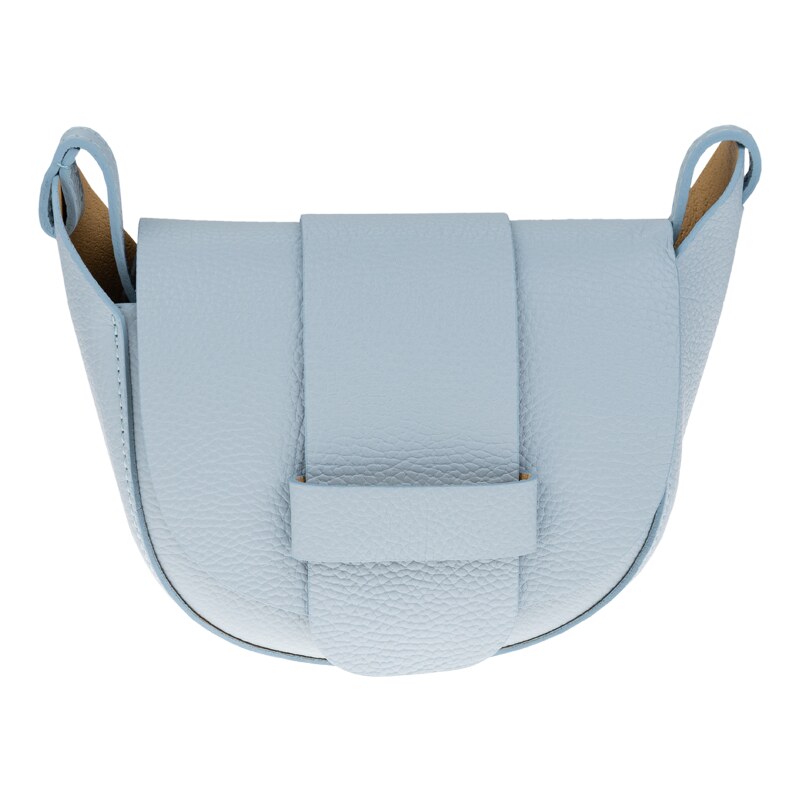 Modrá kožená talianska crossbody kabelka Rerta Celeste NovaKabelka.sk 45295449