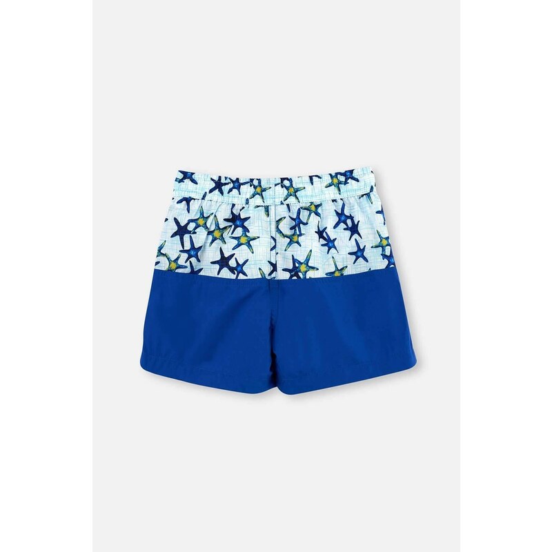 Dagi Boys' Sax-white Micro Marine Shorts