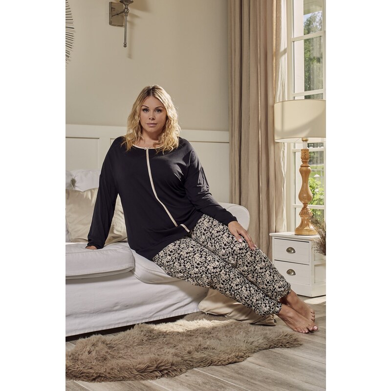 Italian Fashion dámske pyžamo Gujana - dlhé 36155230