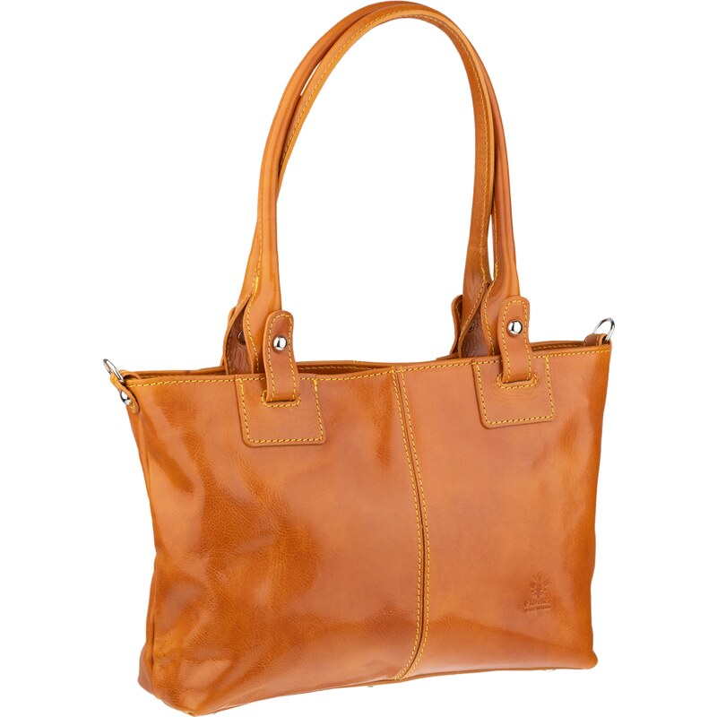 Žltá kožená talianska kabelka Giada Senape NovaKabelka.sk 45348890