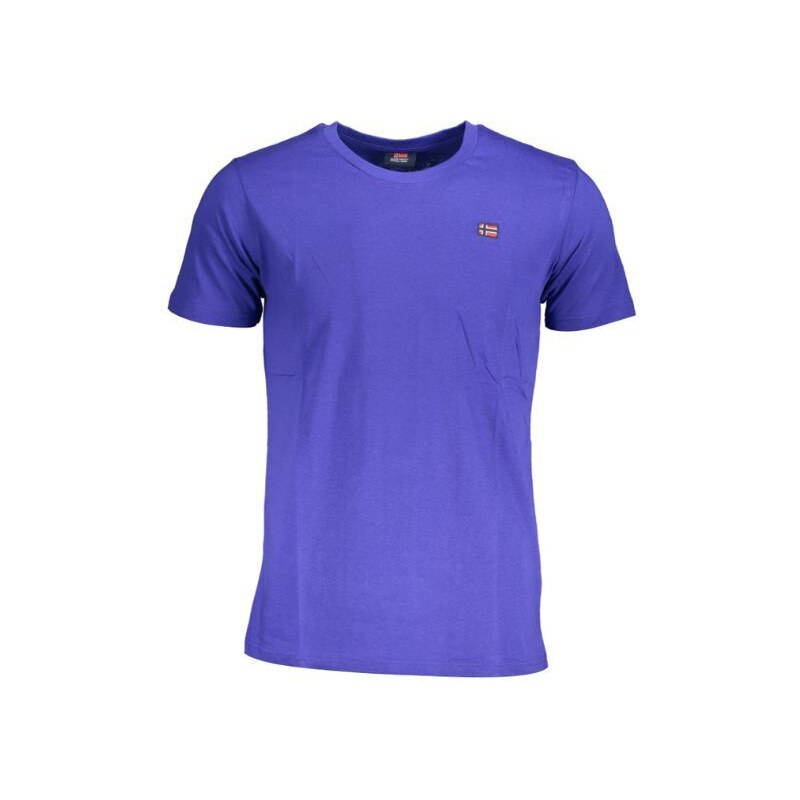 NORWAY 1963 Perfektné Pánske Klasické Tričko Svetlo Modrá Svetlo Modrá 45350154