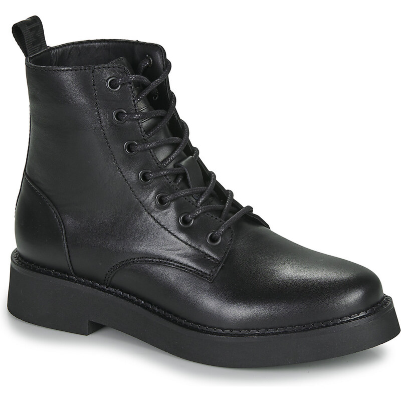 Tommy Jeans Polokozačky TJW LACE UP FLAT BOOT Tommy Jeans 45438990