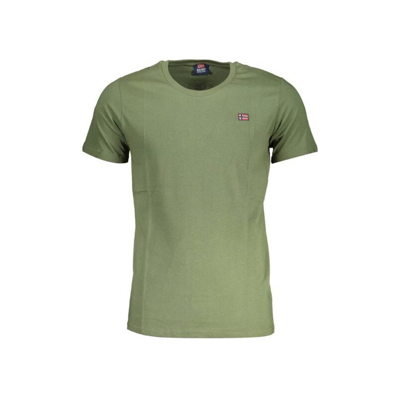 NORWAY 1963 Perfektné Pánske Klasické Tričko Zelené Zelená M 45350658