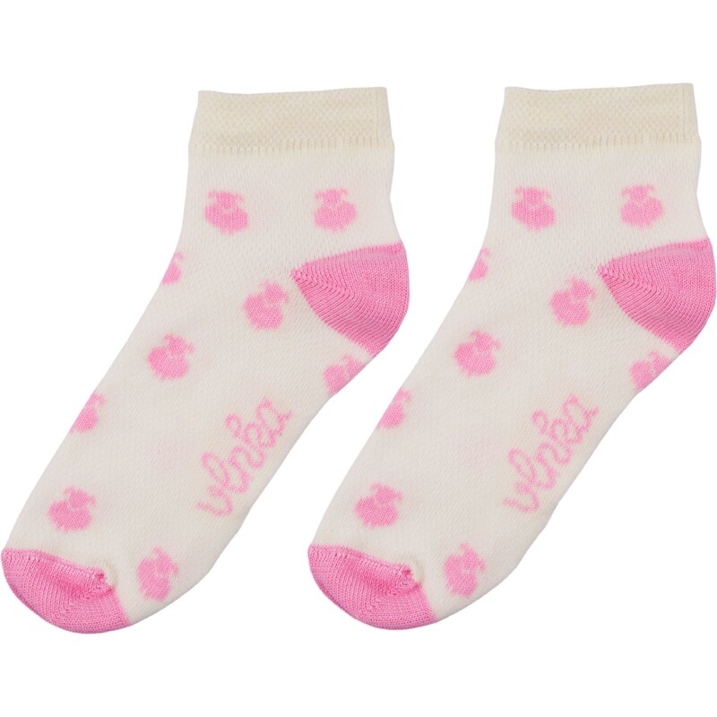 Vlnka Detské letné Merino ponožky členkové ovečka ružová 44569991